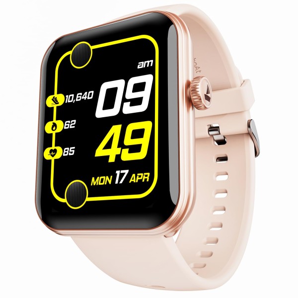 boAt Xtend Plus Smart Watch with 1.78 AMOLED Display, Coins, Advanced BT Calling, 100+ Sports M (Rose Pink)