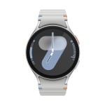 Samsung Galaxy Watch 7 (44mm, Silver, BT+LTE) with 3nm Processor | Dual GPS | Sapphire Glass & Armour Aluminum | 5ATM & IP68 | HR, SpO2, BP & ECG Monitor