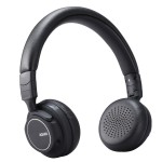 AGARO Raga Bluetooth Headphone Bluetooth without Mic Headset (Black, On the Ear)