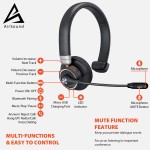 AIRSOUND M91 PROFESSIONAL SERIES Pro Bluetooth Wireless Over Ear Headphones,BT V5.0 Wireless CVC 8.0 Noise-Cancelling