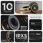 Boult Audio ProBass Ranger Over-Ear Wireless Bluetooth Headphones with Microphone, Headset with Long Battery Life