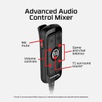 HyperX Cloud Alpha S Wired On Ear Headphones with Mic Blue