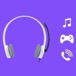 Logitech H150 Stereo Headset (Cloud White)