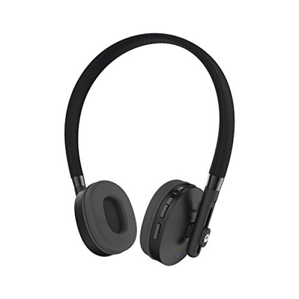 Motorola Pulse 89820N Bluetooth Wireless On-Ear Headphones for Android or iOS Device (Black)