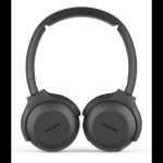 Philips Audios Upbeat Tauh202Bk Wireless Bluetooth 5.0 On-Ear Headphones with 15 Hour Play Time