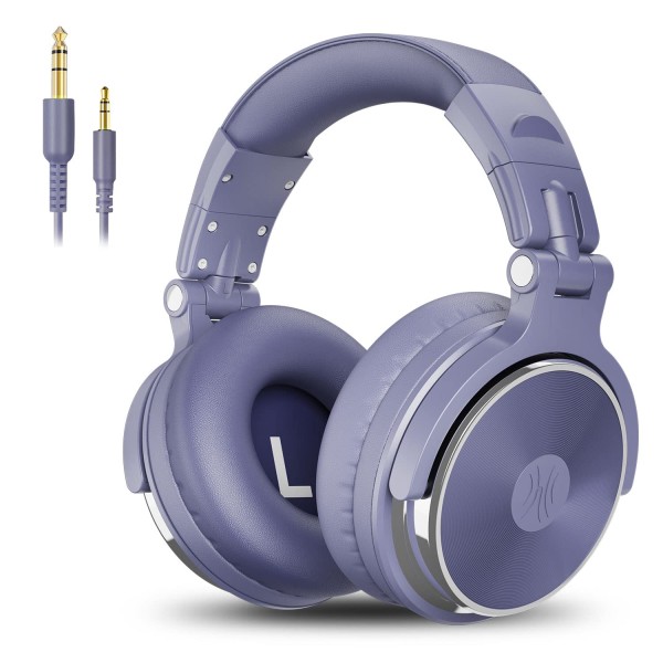 OneOdio Pro-10 Over Ear Headphone, Wired DJ Bass Headsets with 50mm Driver, Foldable Lightweight Headphones with Shareport and Mic