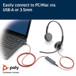 Poly by Plantronics - Blackwire 3325 Wired Stereo