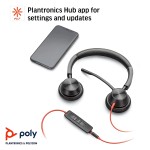 Poly by Plantronics - Blackwire 3325 Wired Stereo