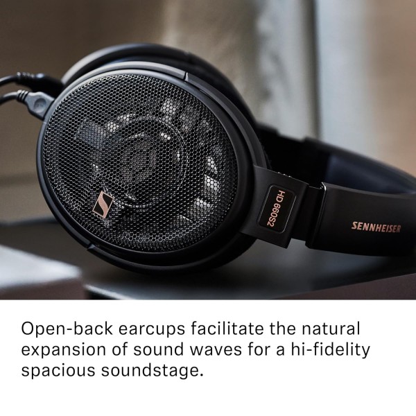 Sennheiser HD 660S2 Wired Audiophile Stereo Headphones with Natural, Relaxed, high-Fidelity Sound with Extra sub bass, Airflow-optimised 42mm high-Performance transducers, Designed in Germany