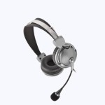Quantum QHM862 USB STEREO WITH MIC Wired Headset (Multicolor, On the Ear)