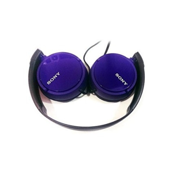 Sony MDR-ZX110 On-Ear Stereo Headphones (Violet)