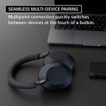 Sony WH-1000XM5 Best Active Noise Cancelling Wireless Bluetooth Over Ear Headphones with Mic for Clear Calling, up to 40 Hours Battery Black