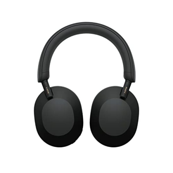 Sony WH-1000XM5 Best Active Noise Cancelling Wireless Bluetooth Over Ear Headphones with Mic for Clear Calling, up to 40 Hours Battery Black