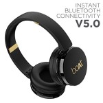 boAt Rockerz 370 Wireless Headphone with Bluetooth 5.0, Immersive Audio Black
