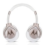 Motorola Pulse Max Over Ear Wired Headphones with Alexa (White)