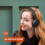 JBL Tune 510BT, On Ear Wireless Headphones with Mic, up to 40 Hours Playtime, Pure Bass, Quick Charging, Dual Pairing, Bluetooth 5.0 & Voice Assistant Support for Mobile Phones (Blue)