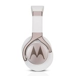 Motorola Pulse Max Over Ear Wired Headphones with Alexa (White)