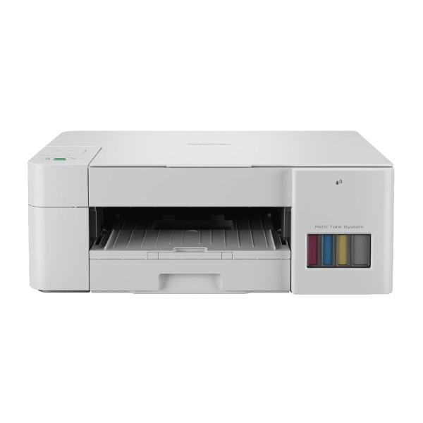 Brother DCP-T226 Multifunction (Print Scan Copy) Ink Tank Color Printer Best for Home, 64 MB Memory, 150 Sheet Paper Tray, USB, Print Up to 7.5 K Pages in Black and 5 K in Color Each for (CMY)