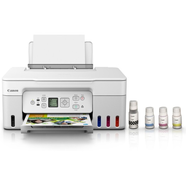 Canon PIXMA MegaTank G3770 Red All-in-one WiFi Inktank Colour Printer with 1 Year Additional Warranty on Product Registration