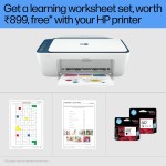 HP Ink Advantage 2778 Printer, Copy, Scan, Dual Band WiFi, Bluetooth, USB, Simple Setup Smart App, Ideal for Home