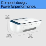 HP Ink Advantage 2778 Printer, Copy, Scan, Dual Band WiFi, Bluetooth, USB, Simple Setup Smart App, Ideal for Home
