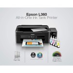 Epson L360 Multi-Function Ink Tank Colour Printer (Black)
