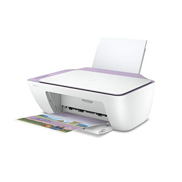 HP Deskjet 2331 Colour Printer, Scanner and Copier for Home/Small Office, Compact Size, Reliable, Easy Set-Up Through Smart App On Your Pc Connected Through USB, Ideal for Home.