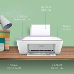 HP Deskjet 2331 Colour Printer, Scanner and Copier for Home/Small Office, Compact Size, Reliable, Easy Set-Up Through Smart App On Your Pc Connected Through USB, Ideal for Home.