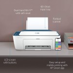 HP Deskjet 2723 AIO Printer, Copy, Scan, WiFi, Bluetooth, USB, Simple Setup Smart App, Ideal for Home. & 805 Black Original Ink Cartridge