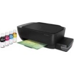 HP Ink Tank 410 Multi-function WiFi Color Printer with Voice Activated Printing Google Assistant and Alexa Printer (Pre Ink Loaded)