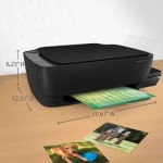 HP Ink Tank 410 Multi-function WiFi Color Printer with Voice Activated Printing Google Assistant and Alexa Printer (Pre Ink Loaded)