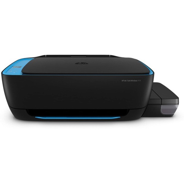HP INK TANK WIRELESS 419 Multi-function WiFi Color Printer with Voice Activated Printing Google Assistant and Alexa Printer (Pre Ink Loaded)