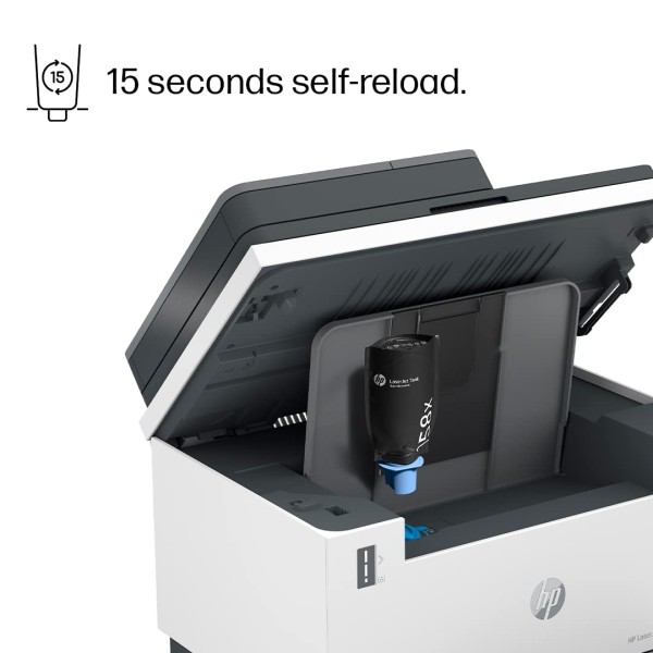 HP Laserjet Tank MFP 2606sdw, Wireless, Print, Copy, Scan, 40-Sheet ADF, Hi-Speed