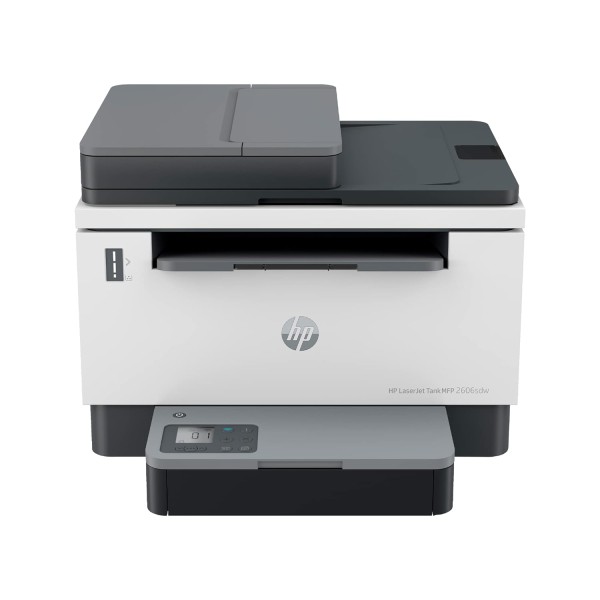 HP Laserjet Tank MFP 2606sdw, Wireless, Print, Copy, Scan, 40-Sheet ADF, Hi-Speed