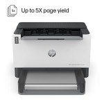HP Laserjet Tank 1020w Printer, Wireless, Print, Hi-Speed USB 2.0, Bluetooth LE, , 25,000-page Duty Cycle, Black and White