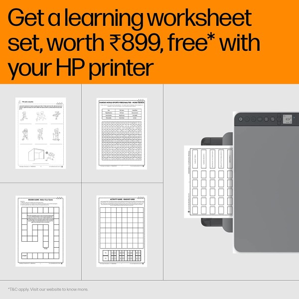 HP Laserjet Tank 1005w Printer for Home & SMBs: 3-in-1 Dual Band Wi-Fi, Smart Guided Buttons, Mobile Printing