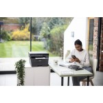 Brother DCP-L2605DW 2 in 1 (ID) Copy Button Auto Duplex Laser Printer, 30 PPM, Print Scan Copy, LCD Display, 256 MB Memory, (WiFi WiFi Direct LAN USB), 250 Sheet Paper Tray, Free Installation