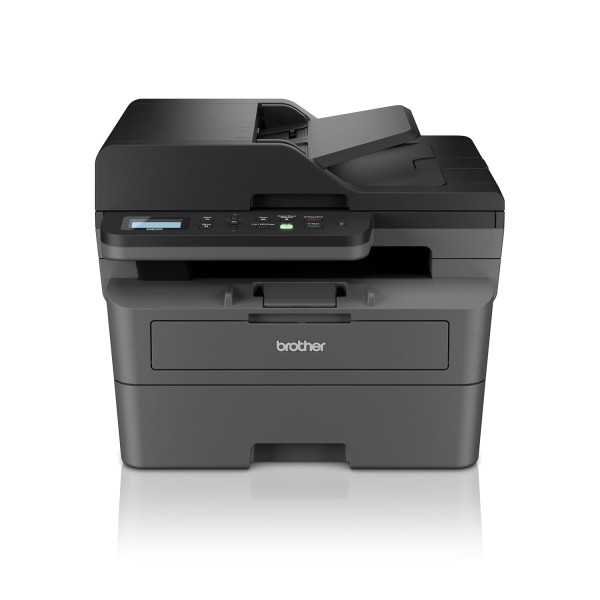 Brother DCP-L2605DW 2 in 1 (ID) Copy Button Auto Duplex Laser Printer, 30 PPM, Print Scan Copy, LCD Display, 256 MB Memory, (WiFi WiFi Direct LAN USB), 250 Sheet Paper Tray, Free Installation