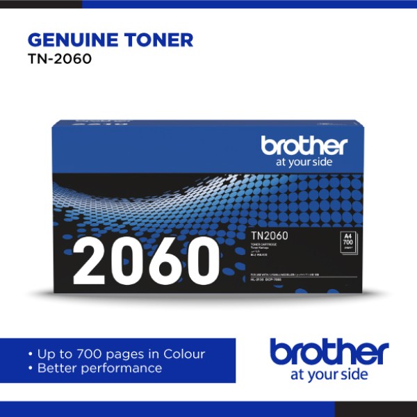 Brother TN-2060 700 Pages Toner Cartridge