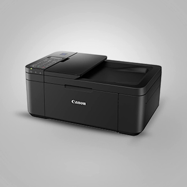 Canon E4570 All-in-One Wi-Fi Ink Efficient Colour Printer with FAX/ADF/Duplex Printing (Black)