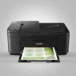 Canon E4570 All-in-One Wi-Fi Ink Efficient Colour Printer with FAX/ADF/Duplex Printing (Black)