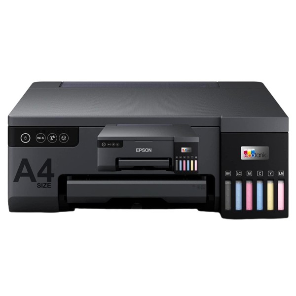 Epson Eco Tank L8050 Wireless Colour Home Inkjet Printers, (Multicolor)