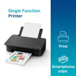Canon Pixma TS307a Single Function Wireless Inkjet Colour Printer (Black), Standard