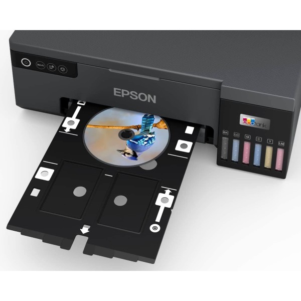 Epson Eco Tank L8050 Wireless Colour Home Inkjet Printers, (Multicolor)