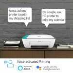 HP DeskJet 2623 All-in-One Wireless Colour Inkjet Printer White with Voice-Activated Printing Compatible with Alexa and Google Assistant
