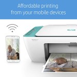 HP DeskJet 2623 All-in-One Wireless Colour Inkjet Printer White with Voice-Activated Printing Compatible with Alexa and Google Assistant
