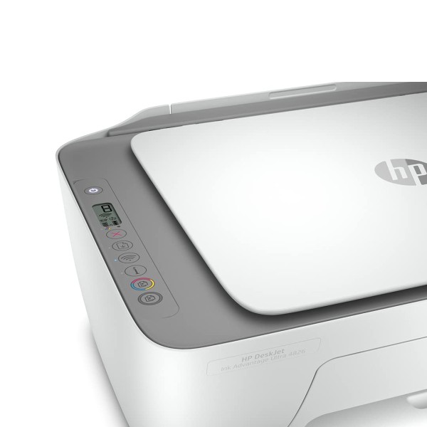 HP Deskjet Ink Advantage Ultra 4826 All-in-one, Colour Printer for Home, Dual Band WiFi with self-Reset
