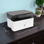 HP Laserjet 136a Laser Monochrome Print, Scan, Copy   with USB Connectivity, Compact Design, Fast Printing
