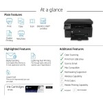 HP Laserjet Pro M1136 Printer, Print, Copy, Scan, Compact Design, Reliable, and Fast Printing