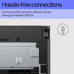 HP Laserjet Pro P1108 Plus Single Function Monochrome Wired Laser Printers, Black